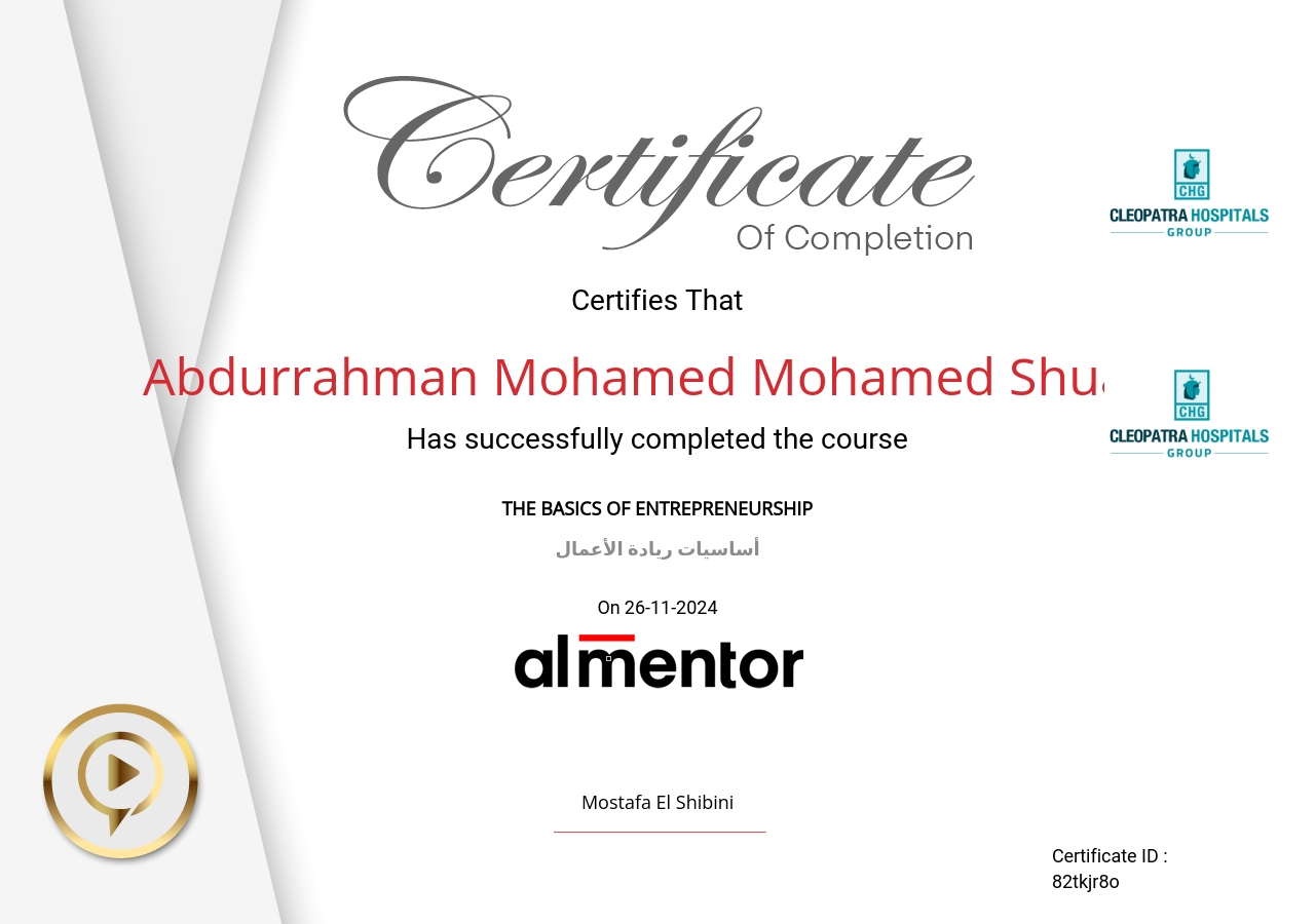 أساسيات ريادة الأعمال