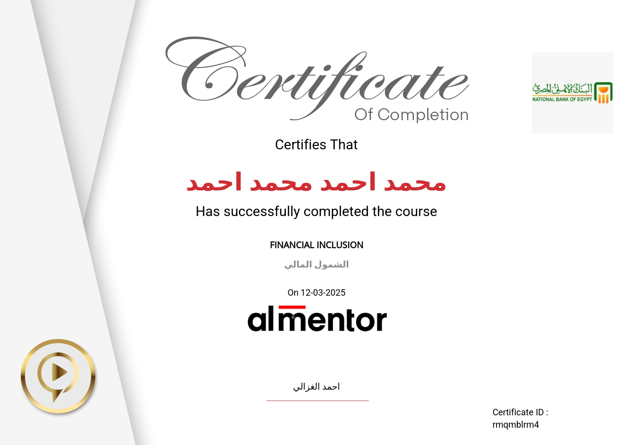 الشمول المالي