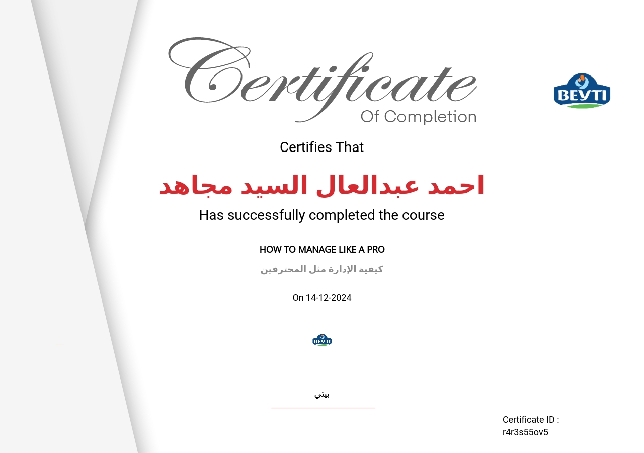 كيفية الإدارة مثل المحترفين