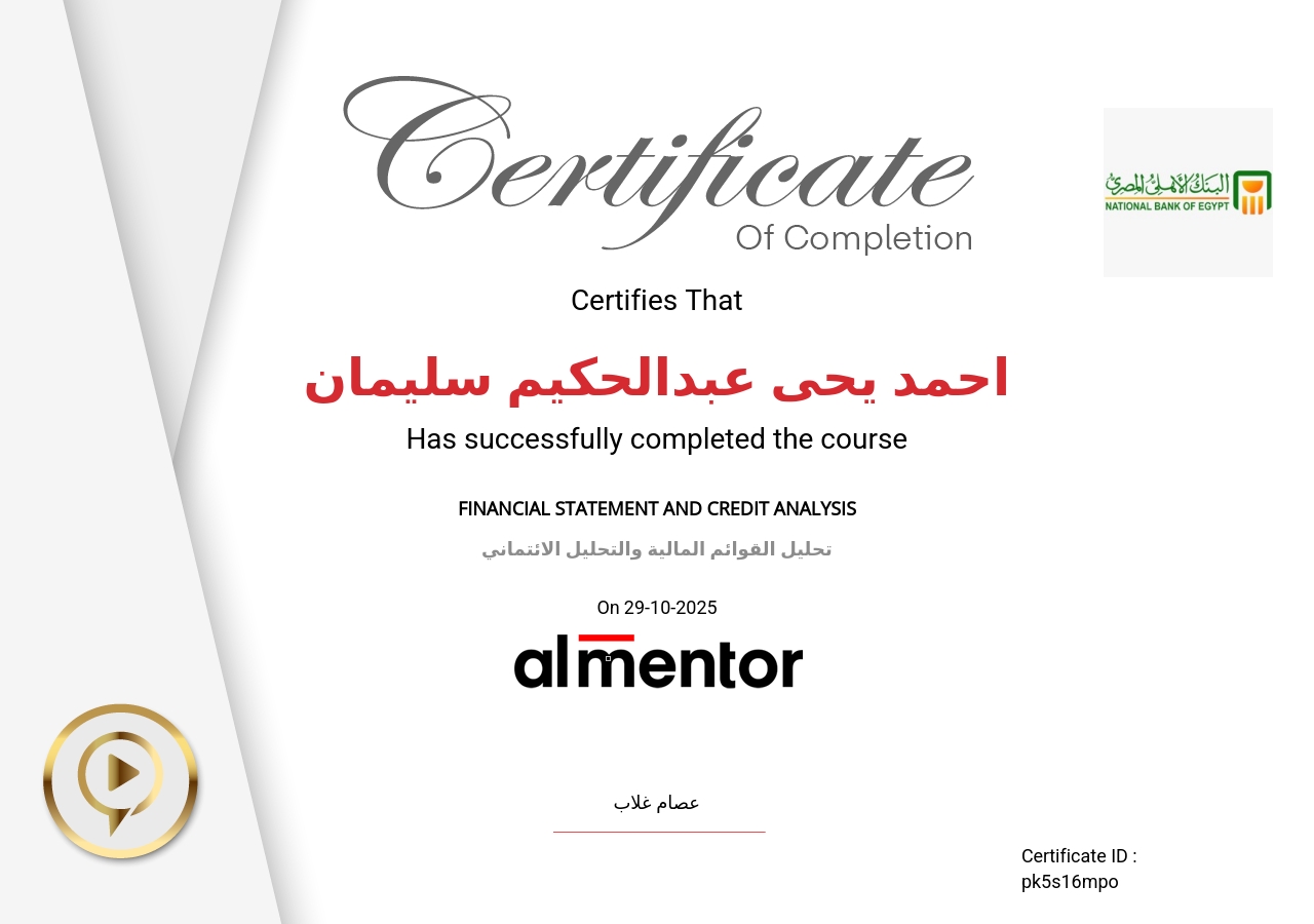 تحليل القوائم المالية والتحليل الائتماني