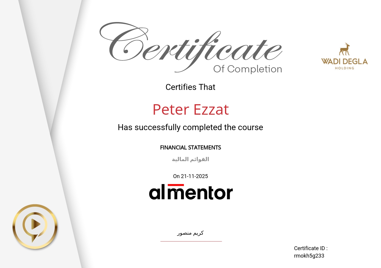 القوائم المالية