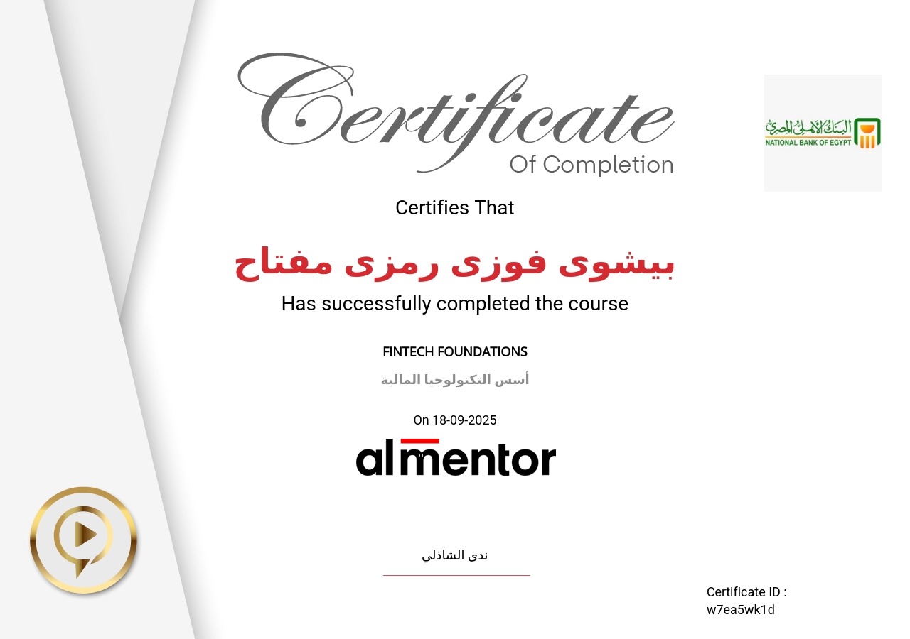 أسس التكنولوجيا المالية