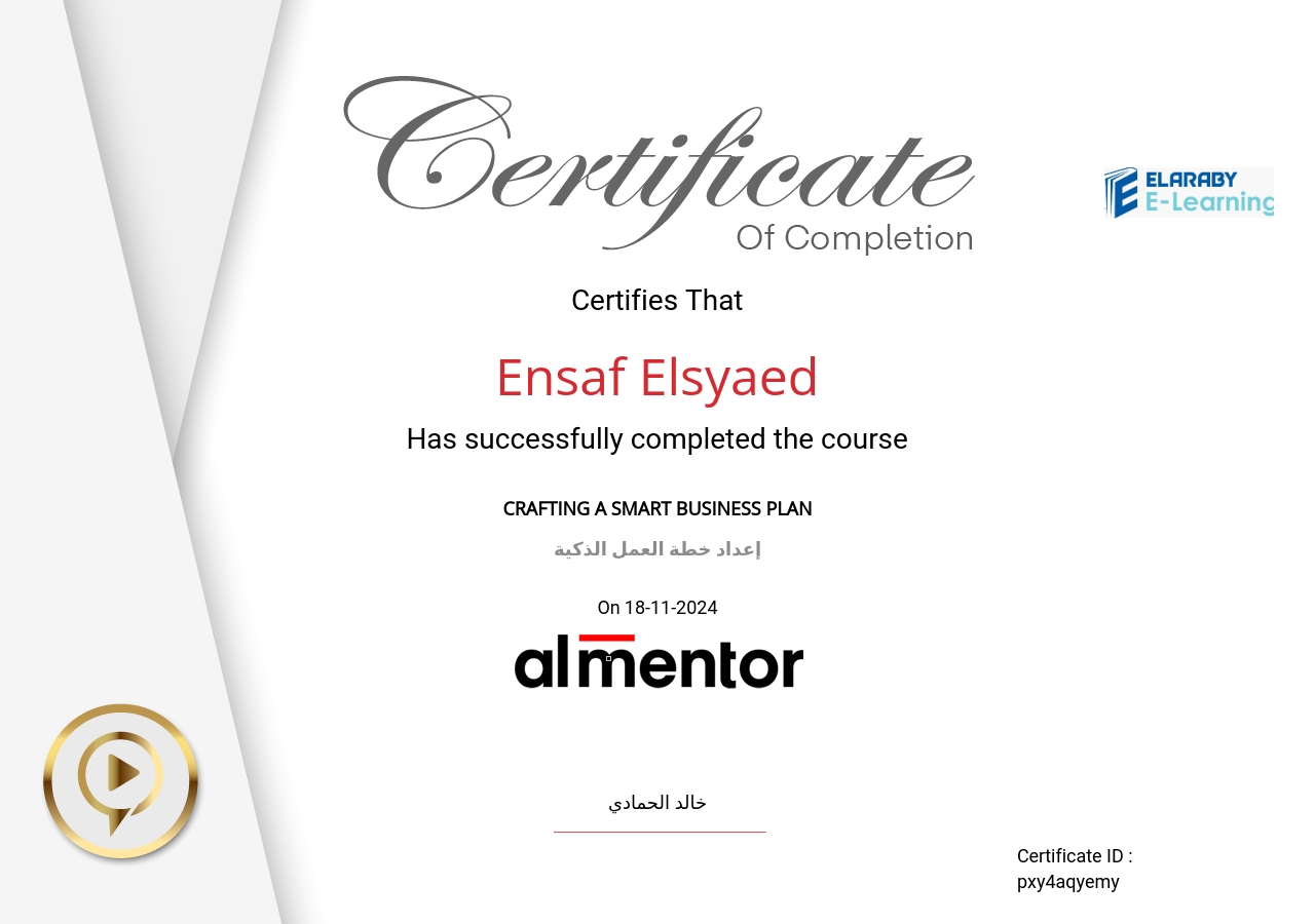 إعداد خطة العمل الذكية