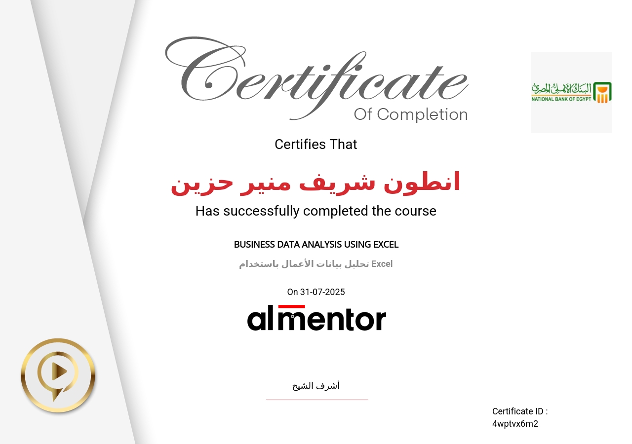 تحليل بيانات الأعمال باستخدام Excel