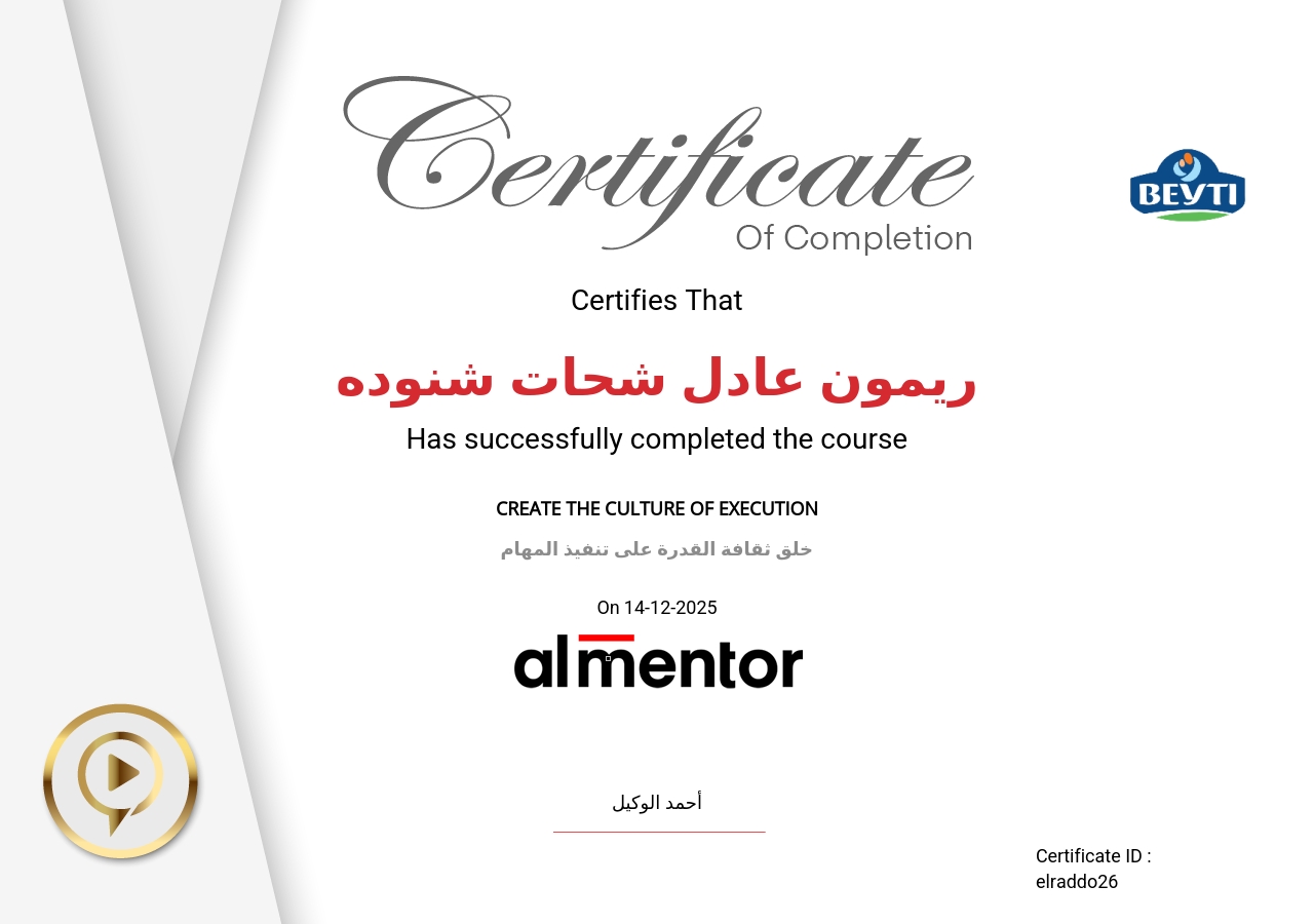 خلق ثقافة القدرة على تنفيذ المهام