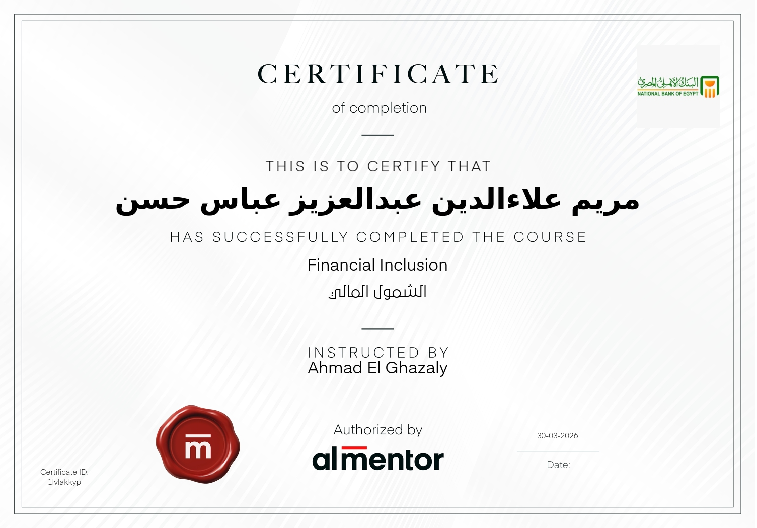 الشمول المالي