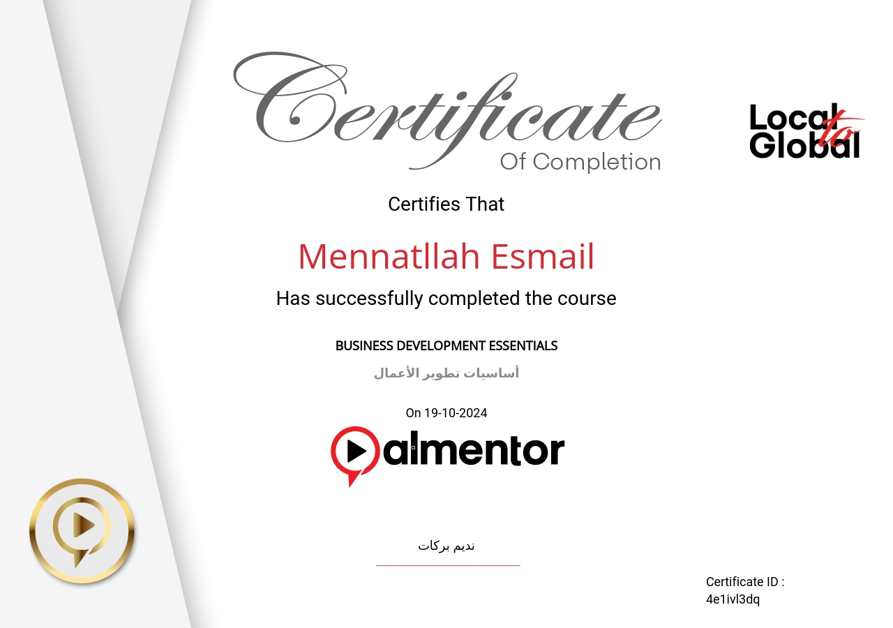 أساسيات تطوير الأعمال