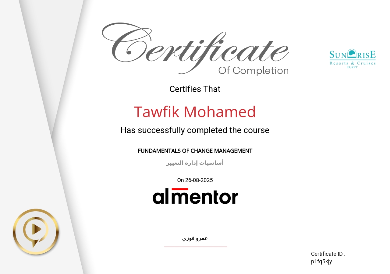 أساسيات إدارة التغيير