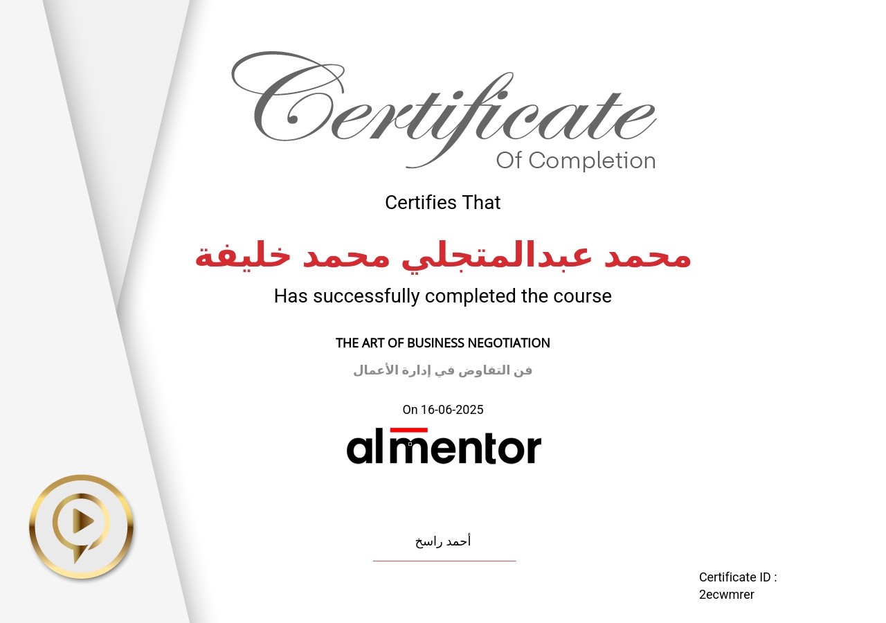 فن التفاوض في إدارة الأعمال