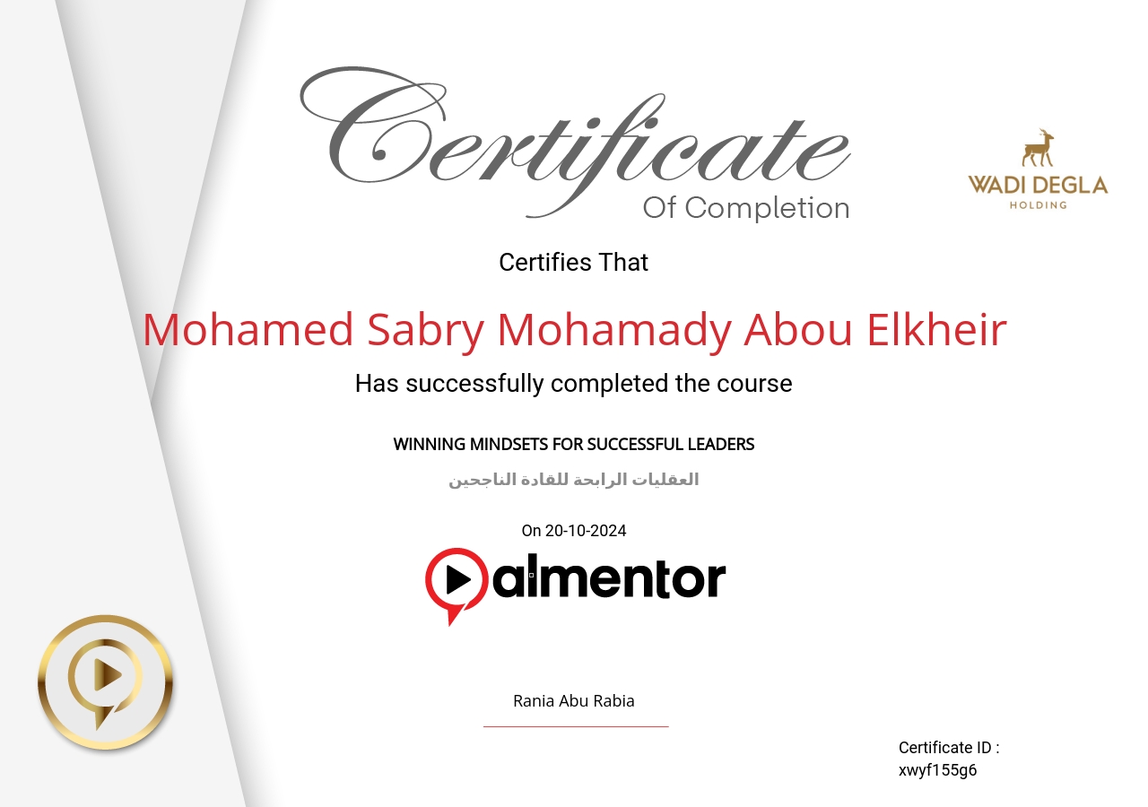 العقليات الرابحة للقادة الناجحين