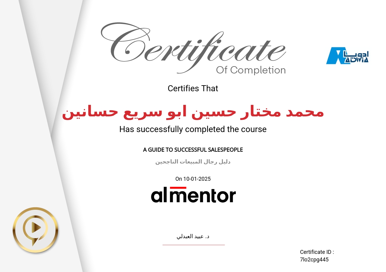 دليل رجال المبيعات الناجحين