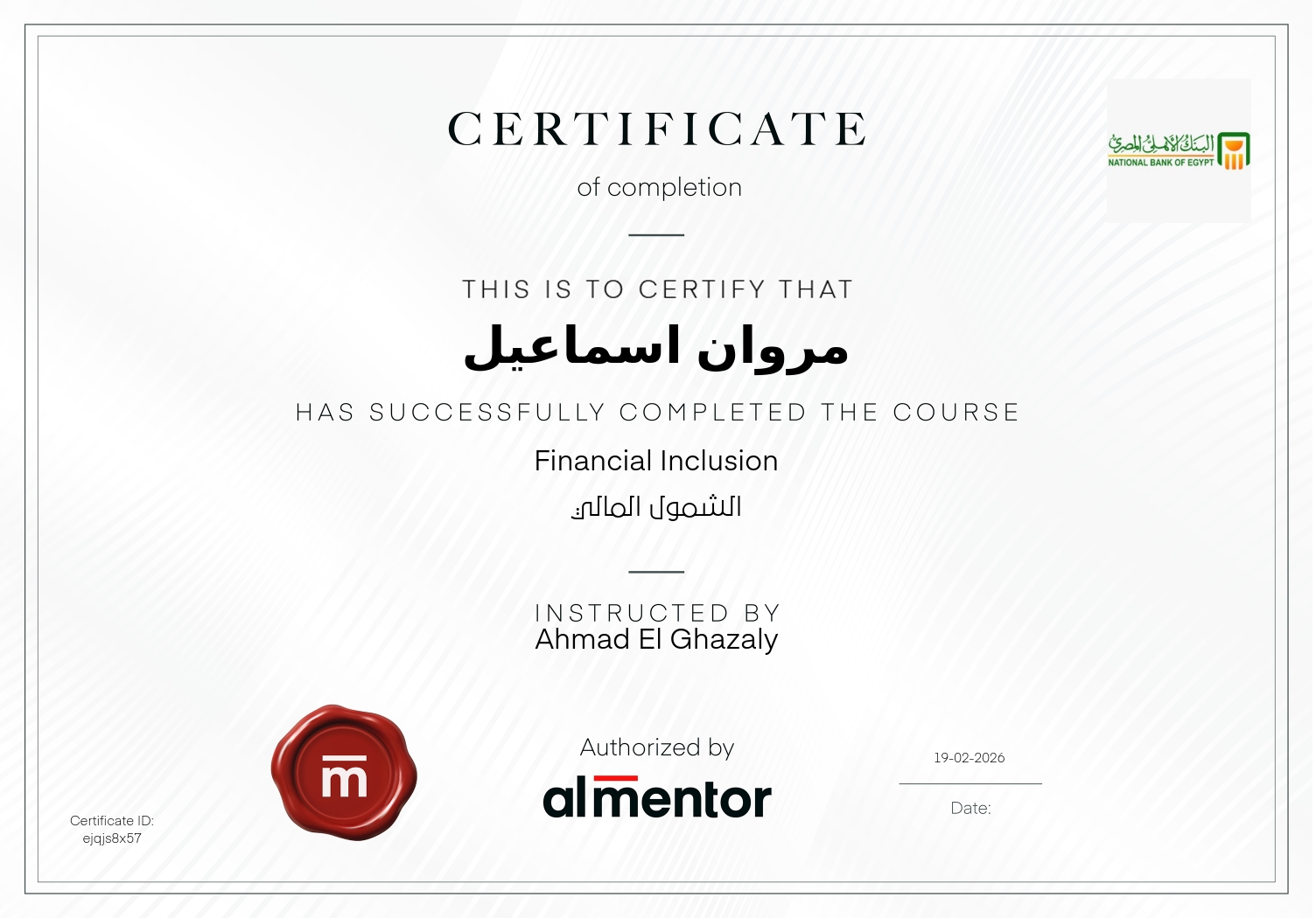 الشمول المالي