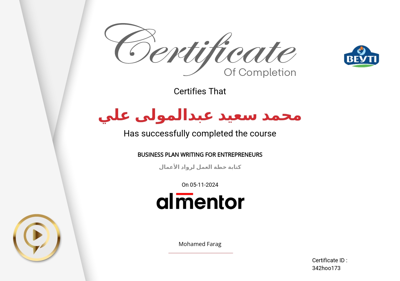 كتابة خطة العمل لرواد الأعمال