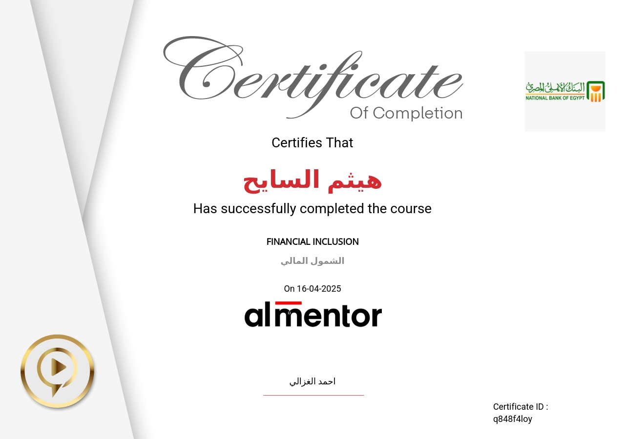 الشمول المالي