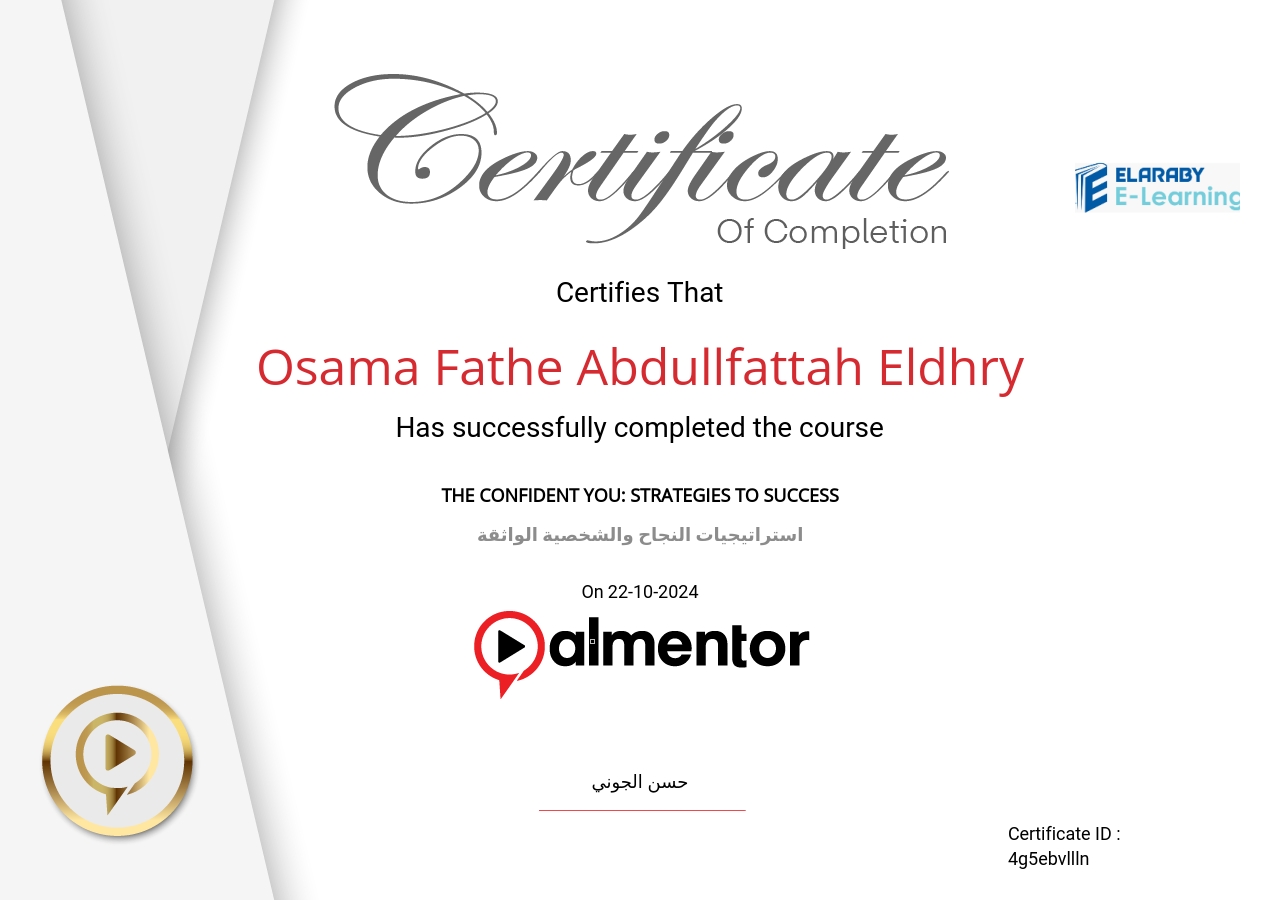 استراتيجيات النجاح والشخصية الواثقة