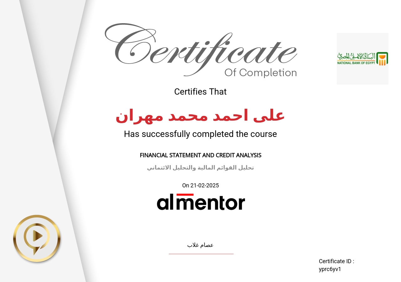 تحليل القوائم المالية والتحليل الائتماني