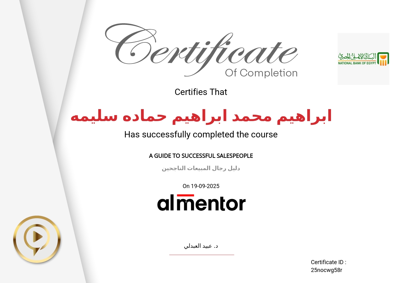 دليل رجال المبيعات الناجحين