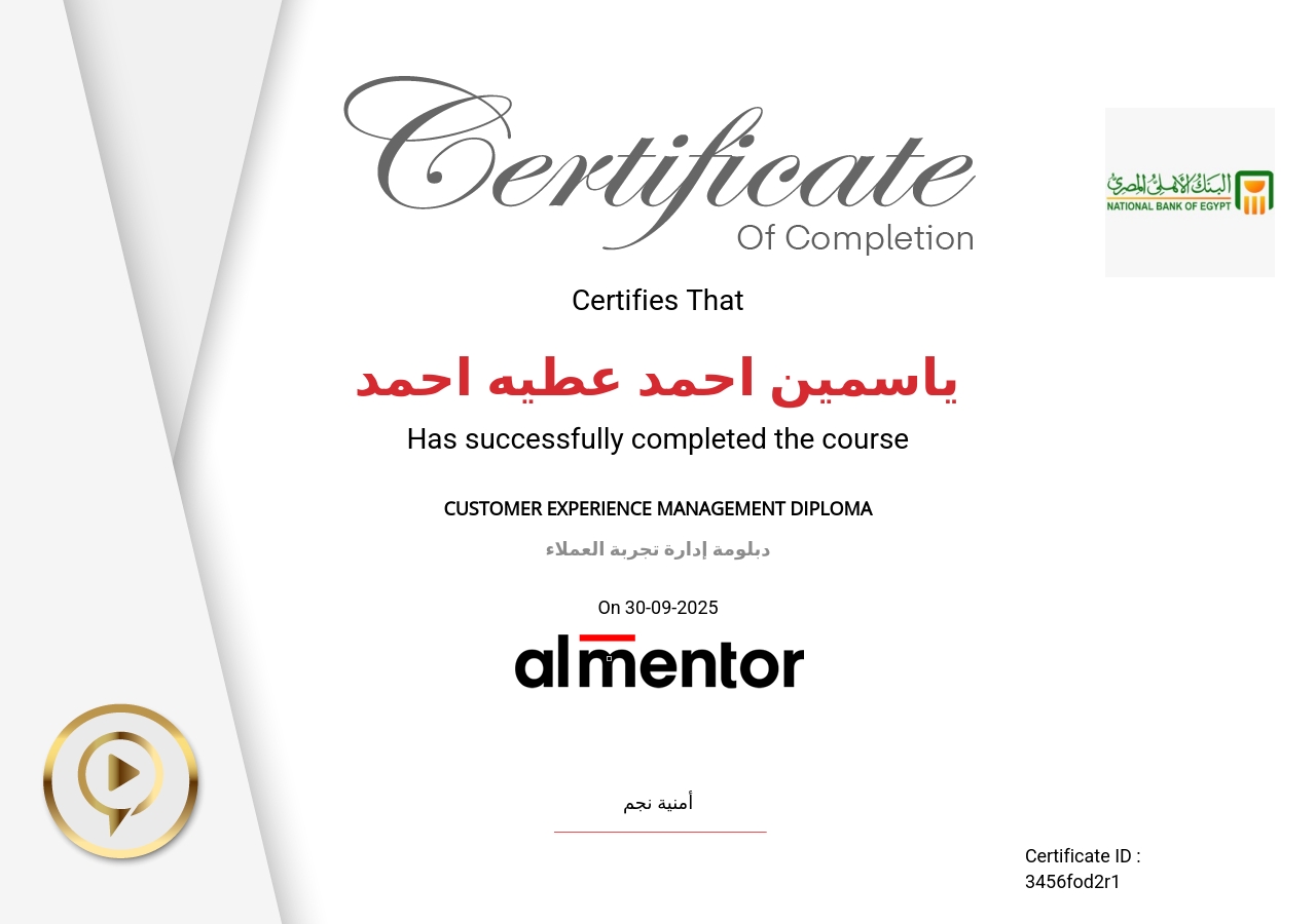 دبلومة إدارة تجربة العملاء