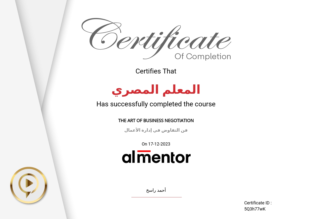 فن التفاوض في إدارة الأعمال