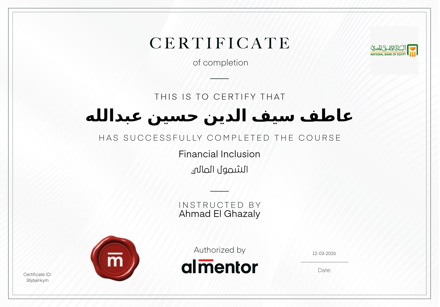 الشمول المالي