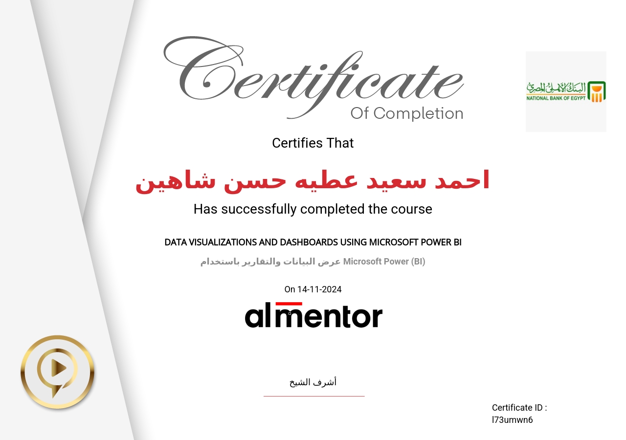 عرض البيانات والتقارير باستخدام Microsoft Power BI