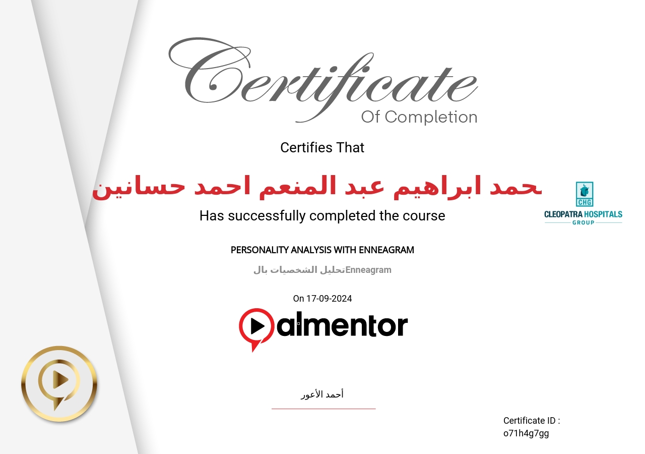 تحليل الشخصيات بالEnneagram