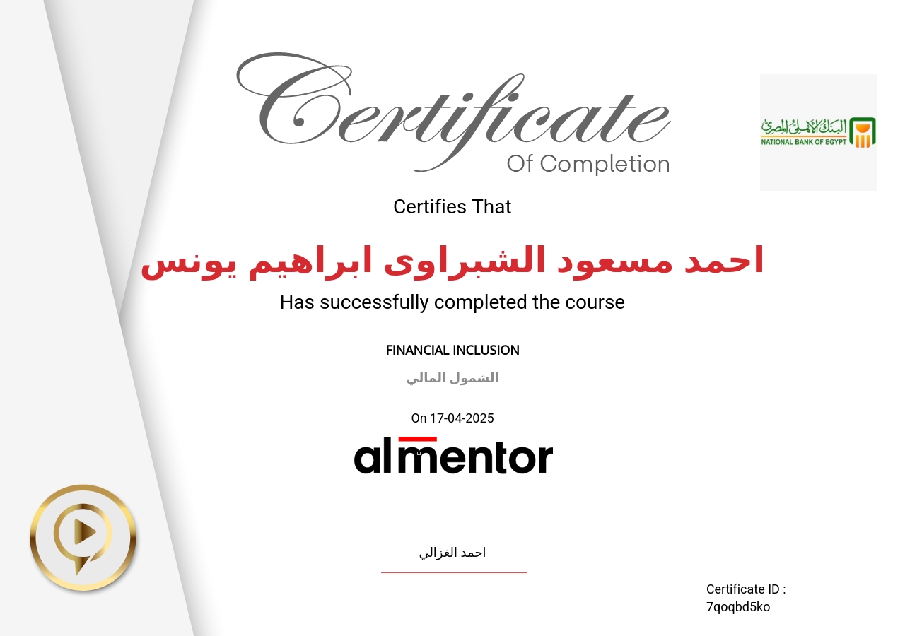 الشمول المالي