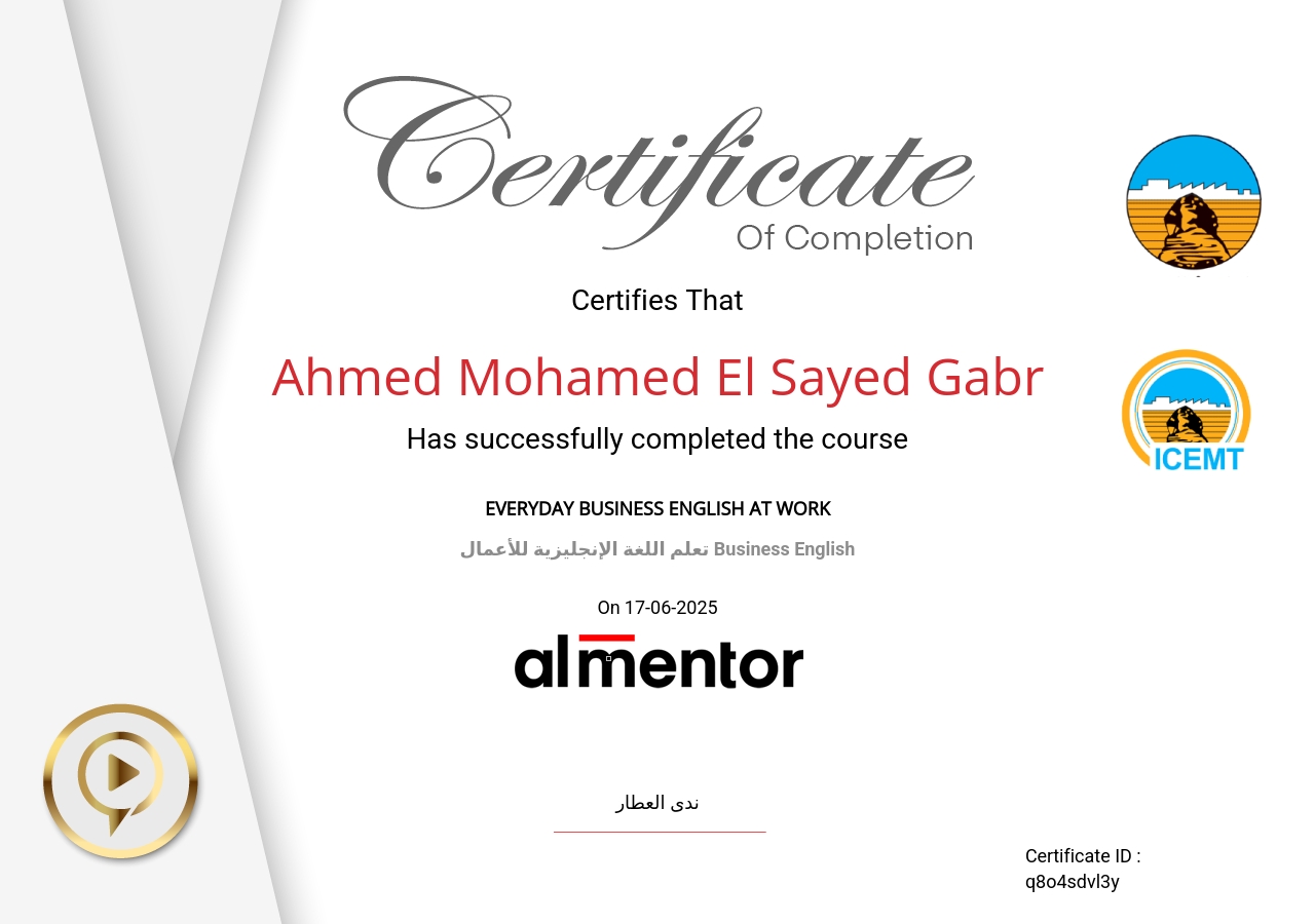 تعلم اللغة الإنجليزية للأعمال Business English