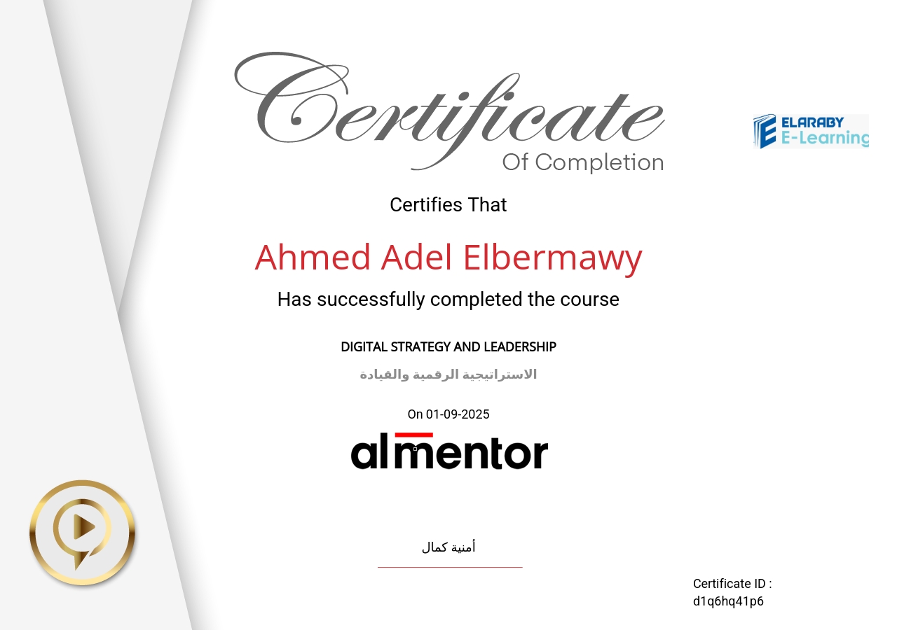 الاستراتيجية الرقمية والقيادة