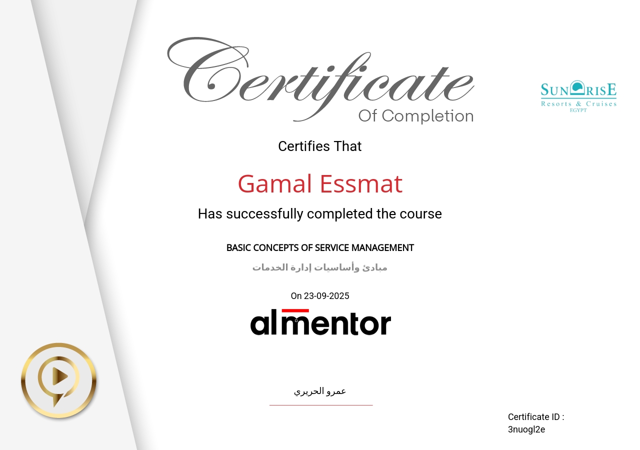 مبادئ وأساسيات إدارة الخدمات