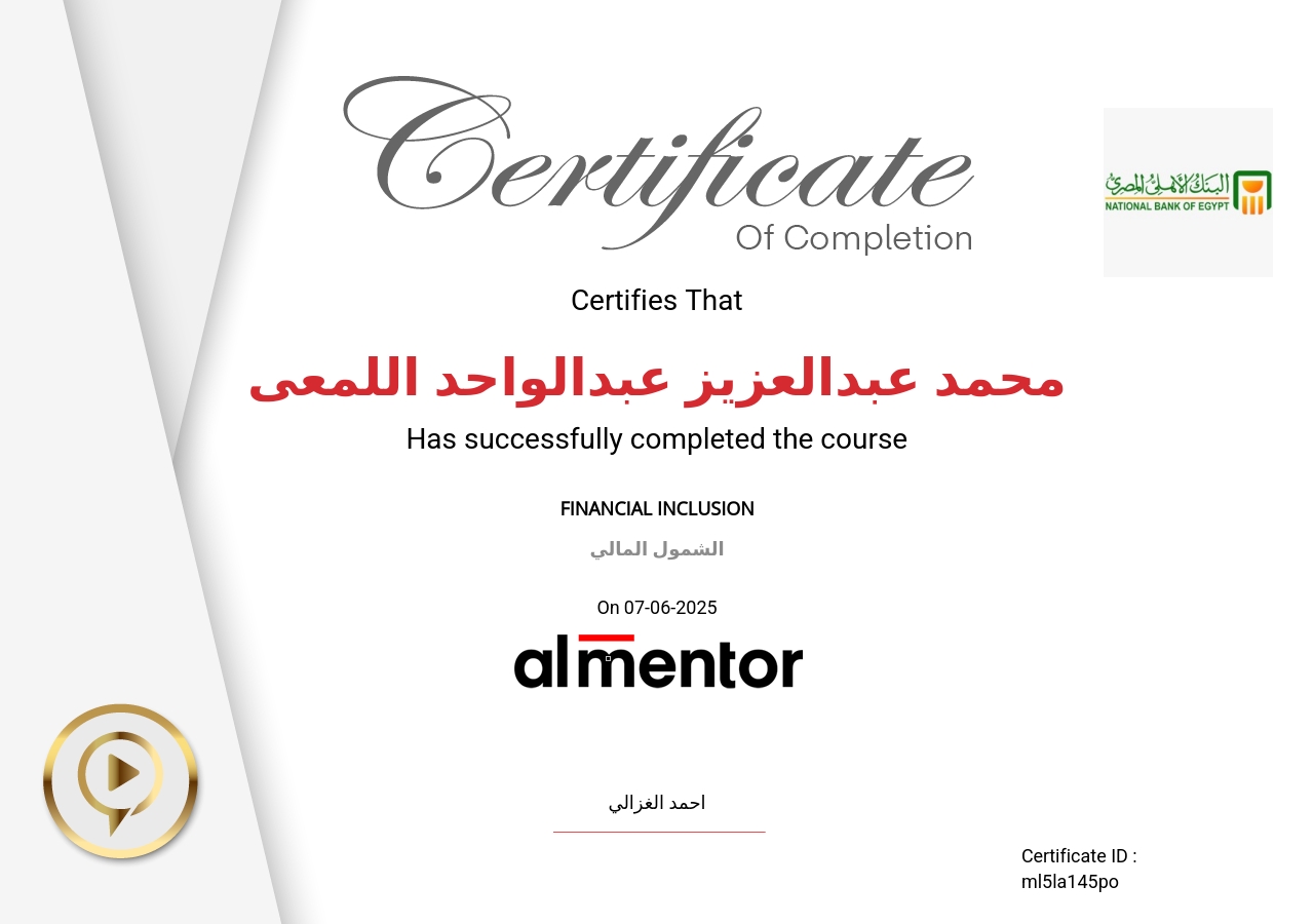 الشمول المالي