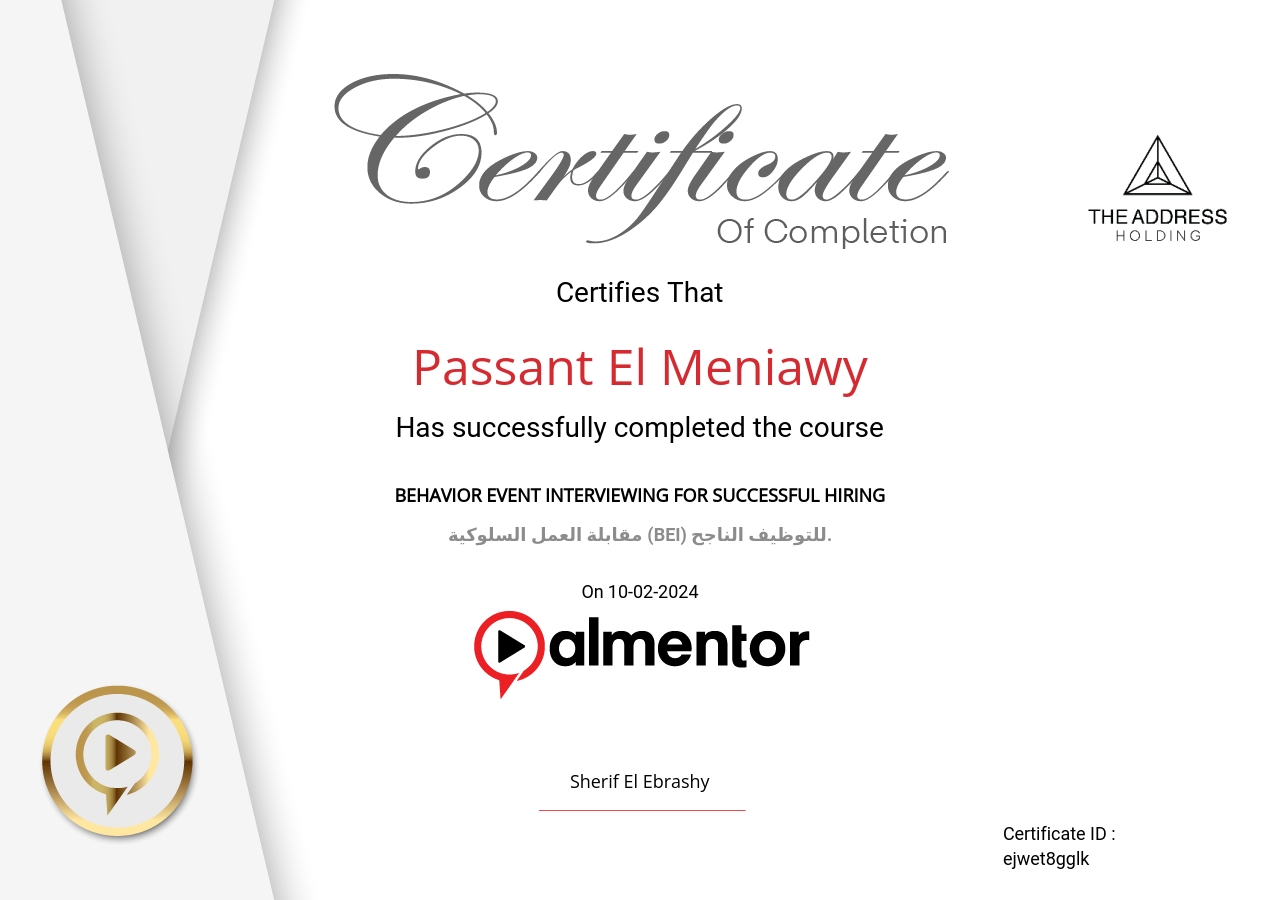 مقابلة العمل السلوكية (BEI) للتوظيف الناجح