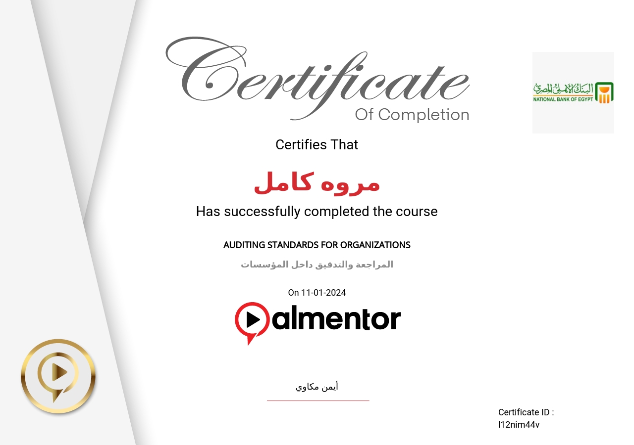 المراجعة والتدقيق داخل المؤسسات